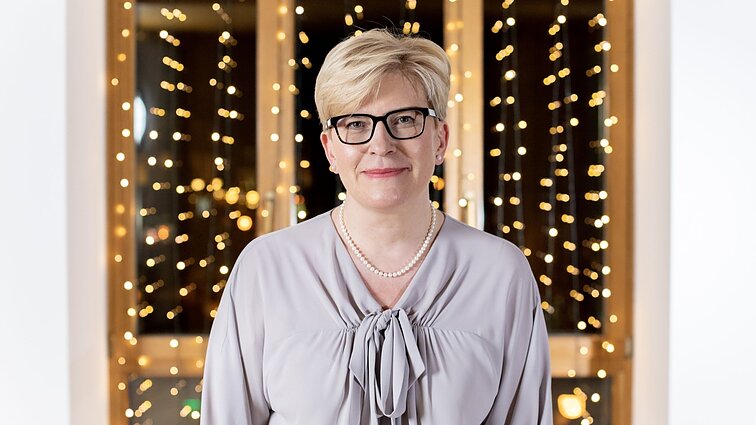 Šimonytė sveikina su šventėmis: geriausia dovana sau ir savo artimiesiems – jums priklausantis skiepas