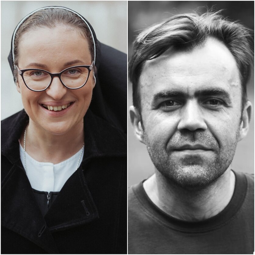 Homo cultus. Tarp praeities ir ateities. Įsileisti tuos, kurie beldžiasi. Pokalbis su ses. Viktorija Voidogaite ir kun. Kęstučiu Dvarecku