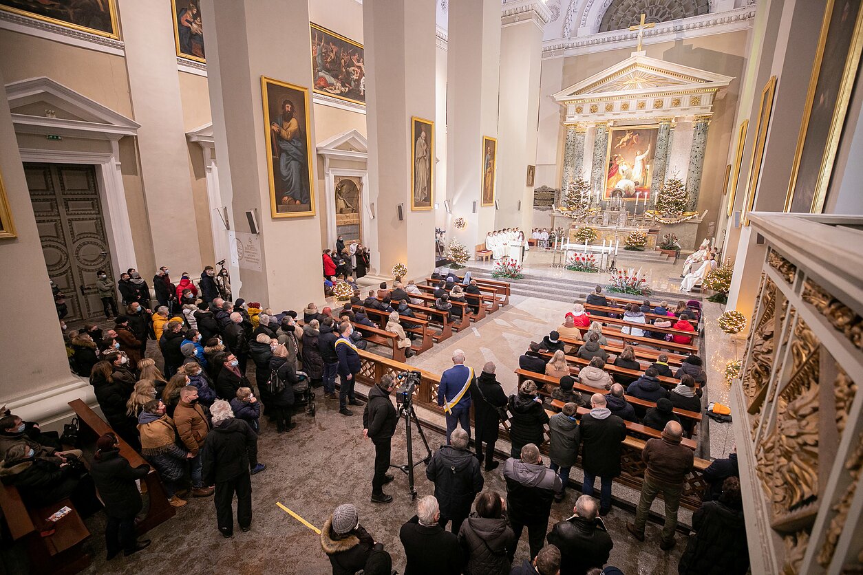 Mišios Vilniaus arkikatedroje bazilikoje (asociatyvi nuotr.)