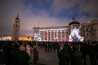 Рождество в Вильнюсе в 2021 году