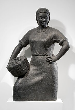 Juozas Mikėnas. Moteris su vaisiais (1941) Juozas Mikėnas. Moteris su vaisiais (1941)