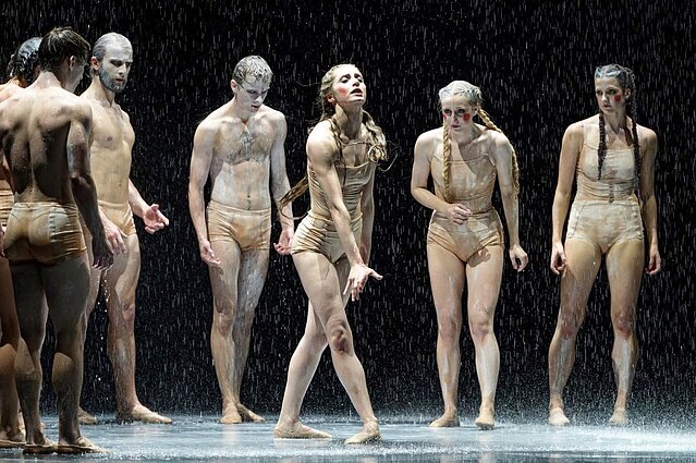 A production of Igor Stravinsky's The Rite of Spring A production of Igor Stravinsky's The Rite of Spring