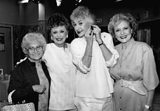 „The Golden Girls“ 1985 metais (Betty White – dešinėje)