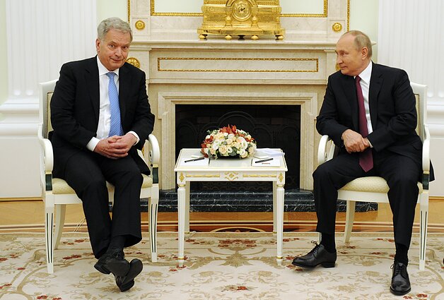 Sauli Niinistö ir Vladimiras Putinas