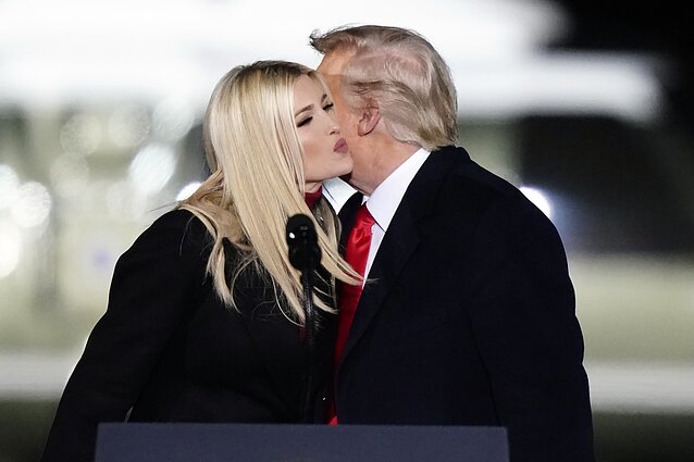Ivankas Trump ir Donaldas Trumpas Ivankas Trump ir Donaldas Trumpas