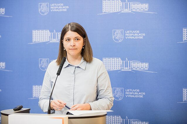 Žinios. „FT“ grupės žurnalas „The Banker“ paskelbė Skaistę 2022 metų finansų ministre