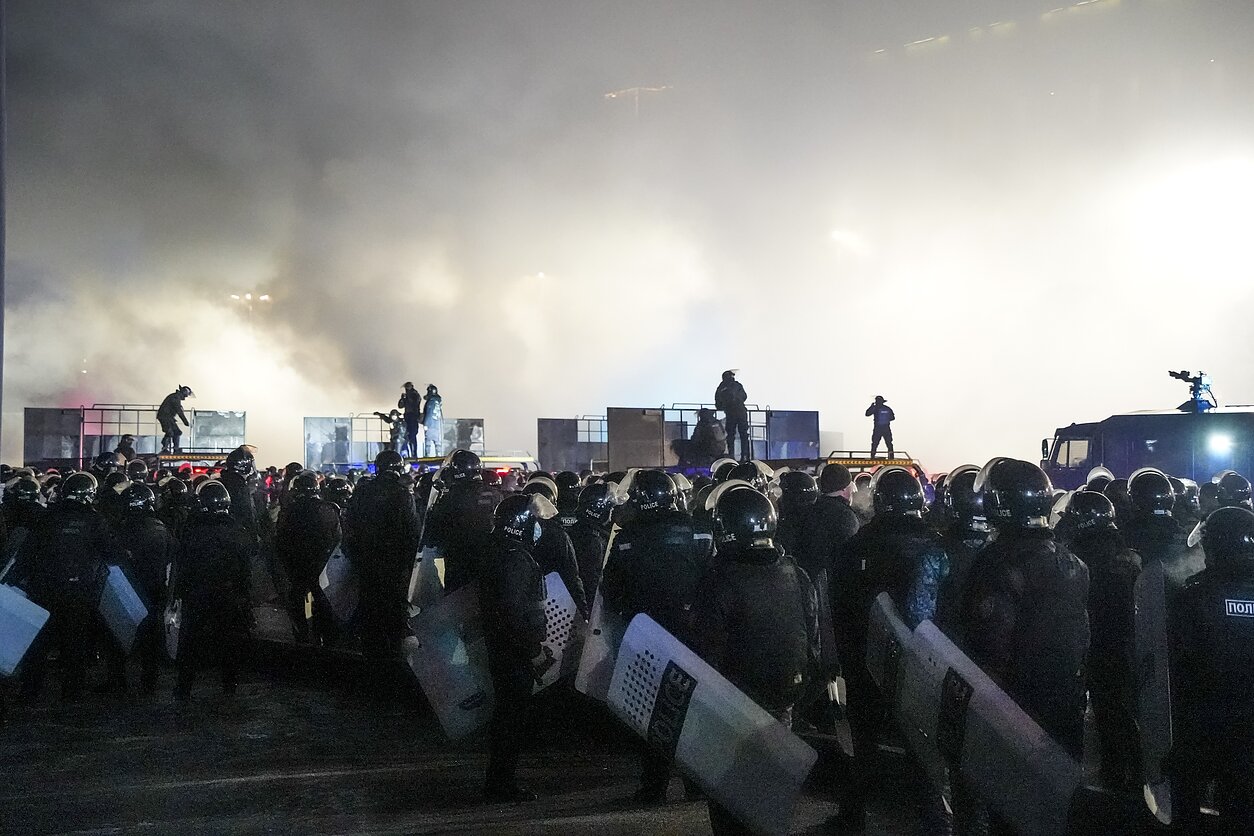 Protestai Kazachstane