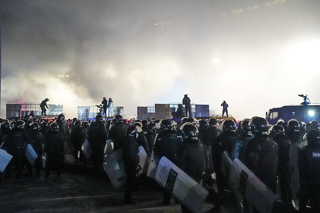Protestai Kazachstane
