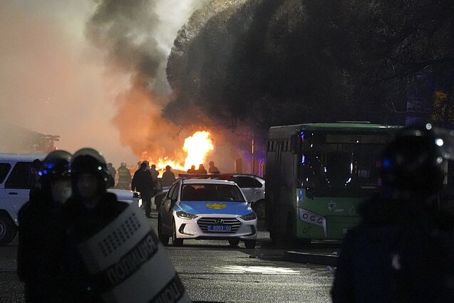 Protestai Kazachstane
