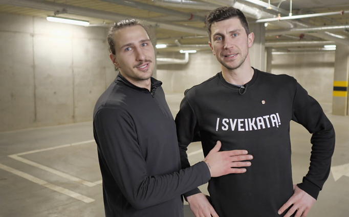 12 pratimų kiekvienam metų mėnesiui: mankšta su sporto treneriu Mariumi Staniuliu