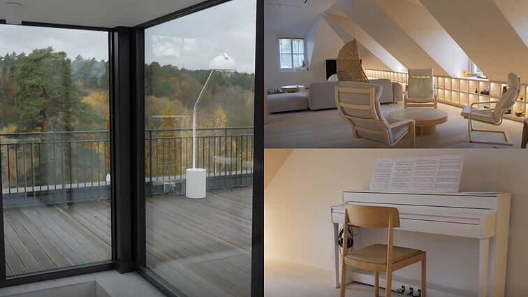 Pirmajame Žvėryno mūriniame name įrengtas butas – be imitacijų: natūralumas kuria kokybės pojūtį