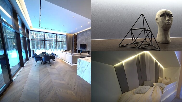 Gamtos ir būsto vienovė: langai, praplečiantys erdvę ir vaikų kambariai, virtę namo saldžiuoju įdaru