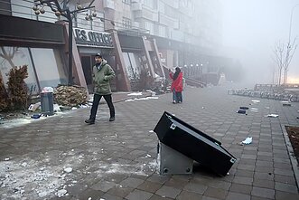 Протесты в Казахстане