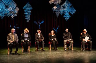 „Aukso vainiko“ įteikimo ceremonija Molėtų kultūros centre.