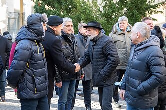 Vilniuje apdovanoti buvę parlamento apsaugos pareigūnai