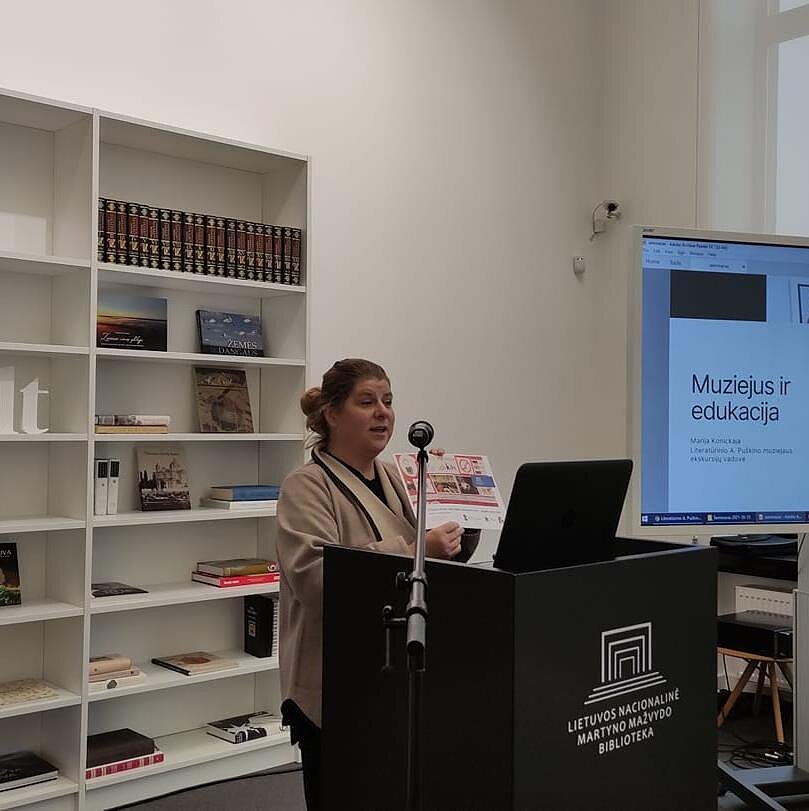 Santara. Laida rusų kalba. Literatūrinio A. Puškino muziejaus seminaras pedagogams
