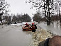 Flood in Šilutė district