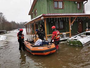 Flood in Šilutė district