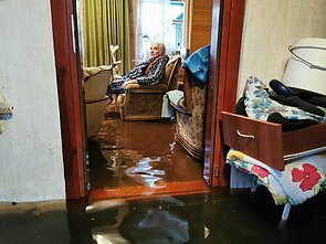 Flood in Šilutė district