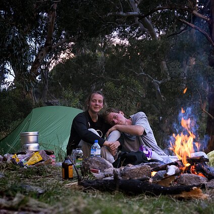 Vagabondai. Australija. Kęstutis ir Elinga.