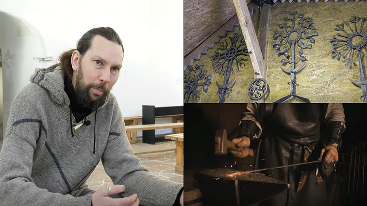 Kalvis, kuriantis lietuviškus kryžius sako, jog gamta – stipriausia įkvėpėja: kalvėje sužaidė vaizduotė ir metaliniais darbais virto