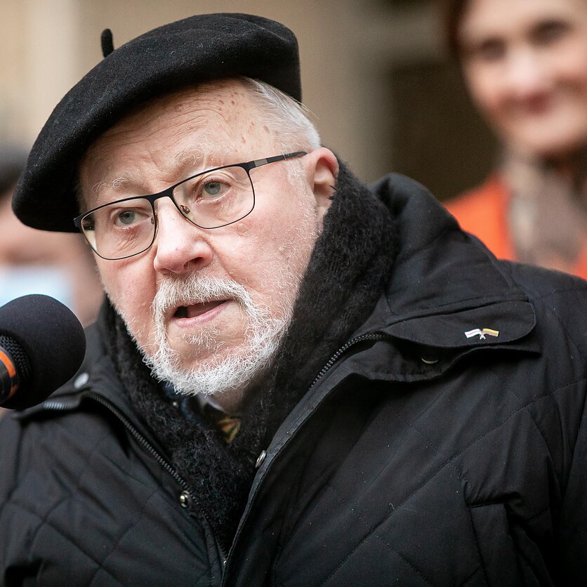 D. Umbraso  / LRT nuotr., Laida rusų kalba. Vytautas Landsbergis: 1991-ųjų Sausio13-ąją neskirstėme žmonių į tautines mažumas ir kitus - visi buvome lietuviai