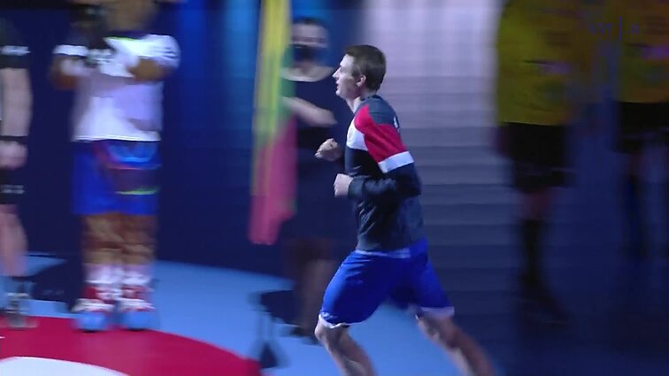 Europos vyrų rankinio čempionatas. Lietuva – Rusija.