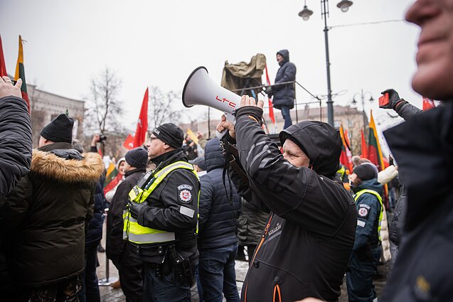 Protestas prie Seimo