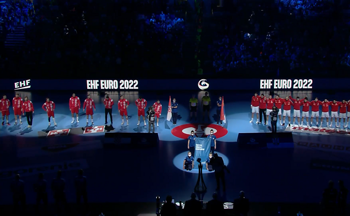 Europos vyrų rankinio čempionatas. Kroatija – Serbija