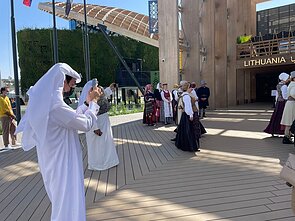 EXPO parodoje Dubajuje atskleista 2024 m. Lietuvos dainų šventės tema. 