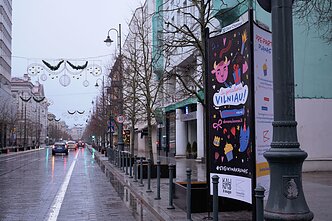 Kaunas sveikina Vilnių su artėjančiu gimtadieniu
