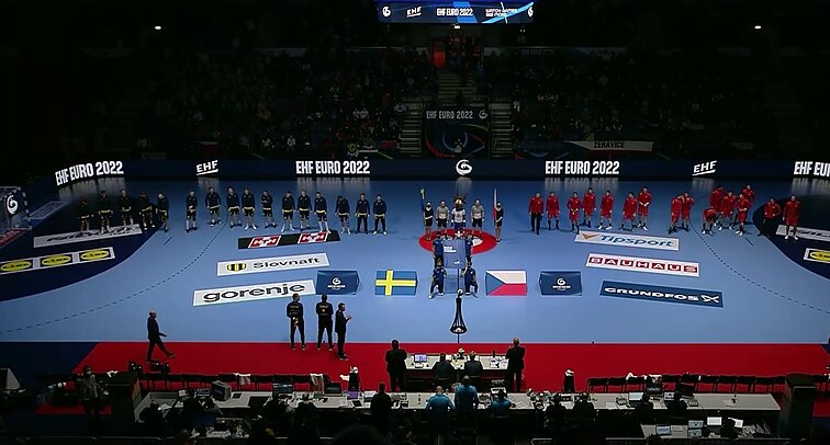 Europos vyrų rankinio čempionatas. Čekija – Švedija