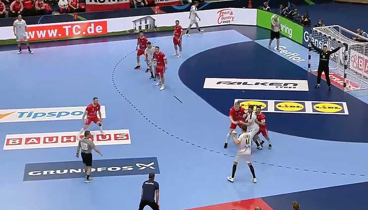 Europos vyrų rankinio čempionatas. Lenkija – Vokietija