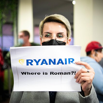 60 minučių. Kas sakoma aviacijos ataskaitoje dėl Minske nutupdyto bendrovės „Ryanair“ lėktuvo