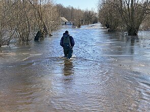 Floods in western Lithuania