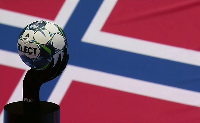 Europos vyrų rankinio čempionatas. Lenkija – Norvegija