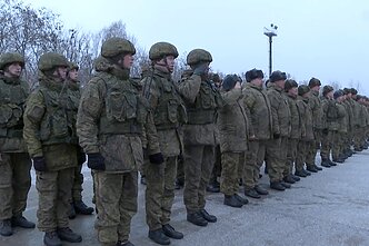 Российские военнослужащие переброшены в Беларусь на учения