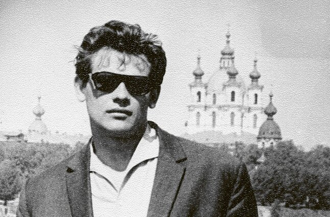 Йонас Юрашас в России в 1965 году Йонас Юрашас в России в 1965 году