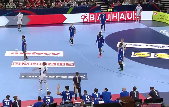 Europos vyrų rankinio čempionatas. Prancūzija – Islandija