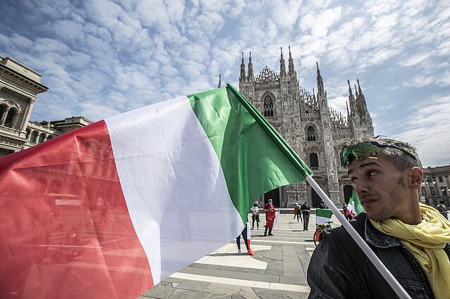 Žinios. Italijoje prasideda prezidento rinkimai