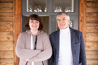 Medinės architektūros paveldo muziejus. Donata Armakauskaitė ir Bronislovas Kiela