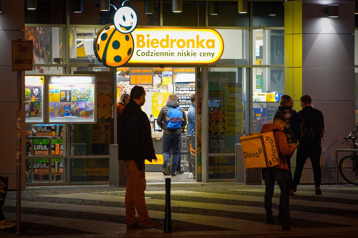 Parduotuvė „Biedronka“ Varšuvoje