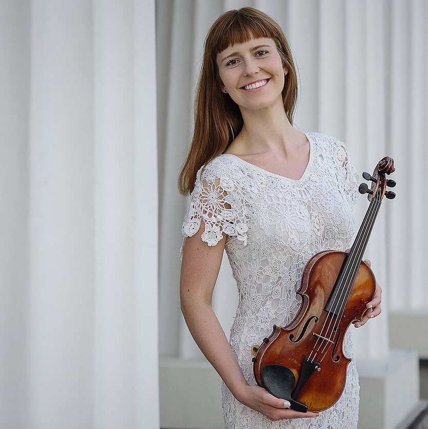 Nuotr. Eglės Raudonienės, Laimės dieta. Smuiko virtuozė Pranskutė: galvodami apie šlovę, neretai pamirštame tikrąjį tikslą – dalintis grožiu