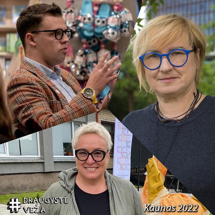 Draugystė veža.Kaunas 2022. Kultūra yra žmonės