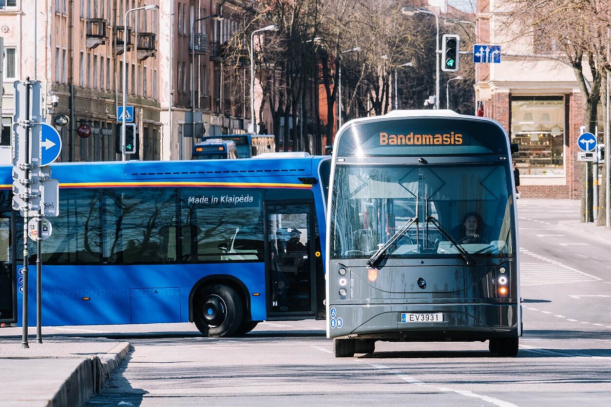 Elektrinis autobusas Elektrinis autobusas
