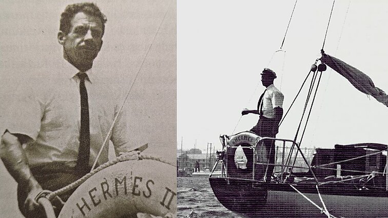 Kelionė, apie kurią tuo metu Lietuvoje niekas nežinojo: pirmojo lietuvio, perplaukusio Atlantą, istorija, kurią pasisavino lenkai