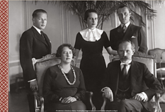Antanas Smetona with family