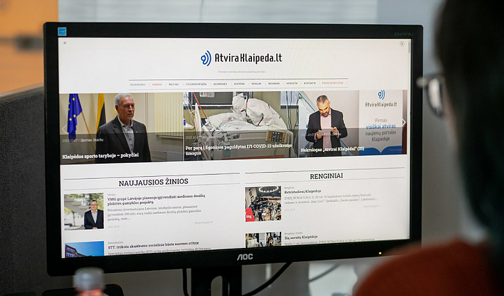Žinios. „Atviros Klaipėdos“ byloje – teismo sprendimas: ginant viešąjį interesą portalas tvarkų nepažeidė