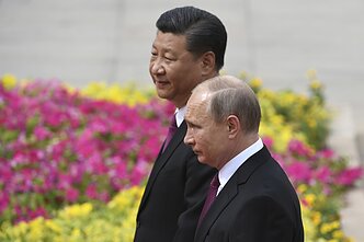 Xi Jinpingas ir Vladimiras Putinas