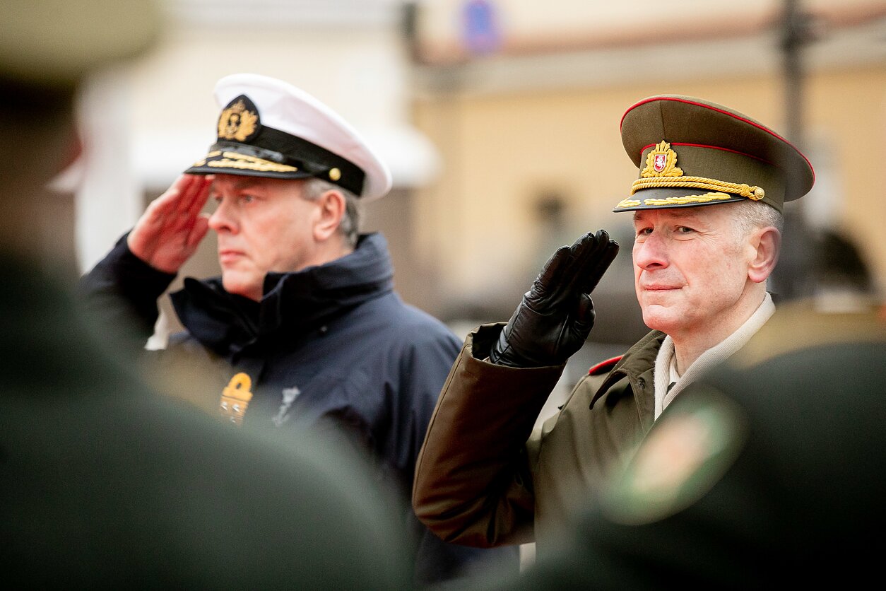 Valdemaro Rupšio ir Robo Bauerio susitikimas Vilniuje